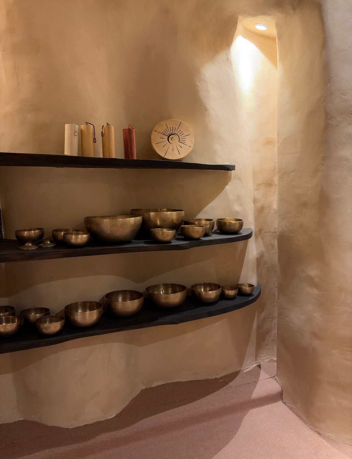 Himalayan singing bowl collection